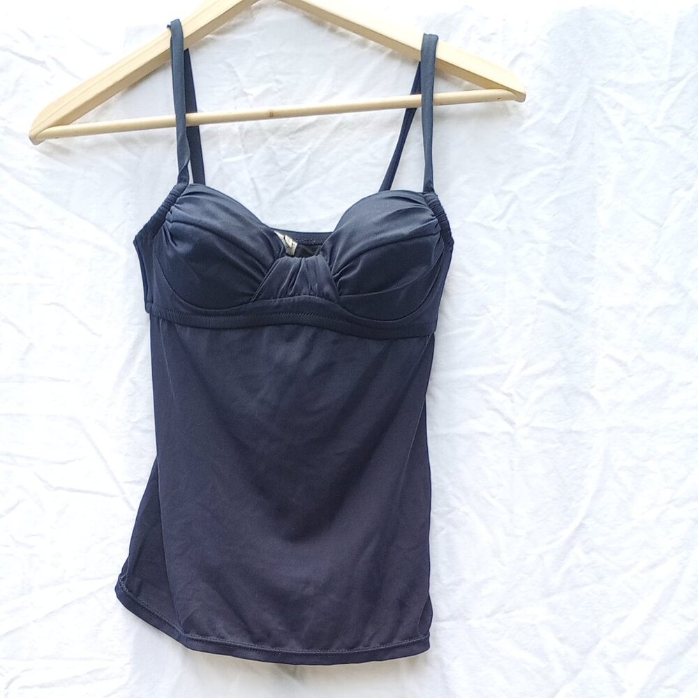 J. Crew Navy Swim Tank XXS, like new